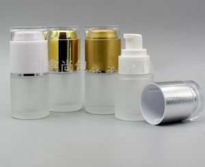 Airless Pump Vacuum Bottle Toiletries Container Refillable Plastic Dispenser Travel Cosmetic Bottle 20ml