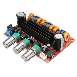 Freeshipping TPA3116D2 50WX2 + 100W 2.1-kanal Digital Subwoofer Amplifier Board 12V-24V Power