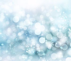 Light Blue Polka Dots Backgrounds Sparkling Light Snowflakes Winter Holiday Family Children Christmas Backdrop Glitter Photo Backdrops 8x8ft