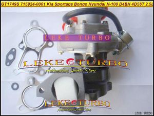 GT1749S 715924-5003S 28200-42610 715924 28200-42700 Turbo do Kia Bongo Pregio K dla Hyundai Light Truck H-100 D4BH 4D56TCI 2.5L