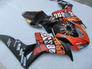 Carenagens de plástico ABS moldadas por injeção para HONDA CBR1000RR 06 07 kit de carenagem vermelho preto CBR1000RR 2006 2007 OT22