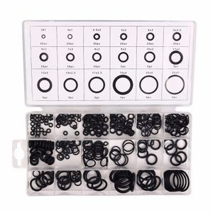 225 Pcs Kit Air Conditioning HNBR O Rings Seal Nitrile Rubber Car Auto Vehicle Repair Tools Air Conditioning Refrigerant Ring