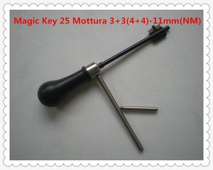 Gratis frakt högkvalitativ ny produkt Magic Key 25 för Mottura 3+3 (4+4)- 11 mm (nm) Master Key Decoder Locksmith Tools
