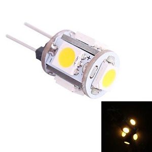 Startseite LED G4 Ankunft 12 V KÜHLWEISS LICHT 5050 SMD Schrank Camper Glühbirne Globe Boat Garden