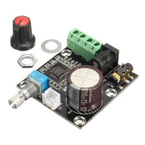 Freeshipping Devre PAM8610 90dB 15 W + 15 W Çift Kanal 12 V D Sınıfı Dijital Ses Amplifikatör Kurulu Modülü 43mm x 47mm DC12V