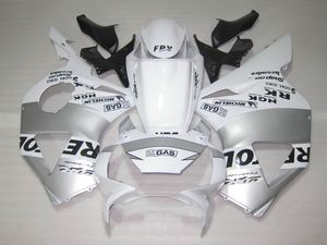 New hot motorcycle fairing kit for Honda CBR900RR 2002 2003 white silver black fairings set CBR 954RR 02 23 OT39