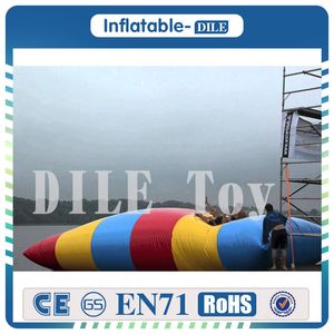 Wholesale inflatable trampolines sale for sale - Group buy 5 m Length air bouncer inflatable trampoline Inflatable Water blob inflatable water catapult jumping air bag for sale