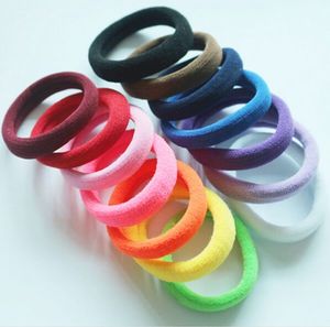 100Pcs/lot mixed Ladies Hair Ring Rubber Bands Ties Elastic Hair Bands Rope Women Accessories for Girl