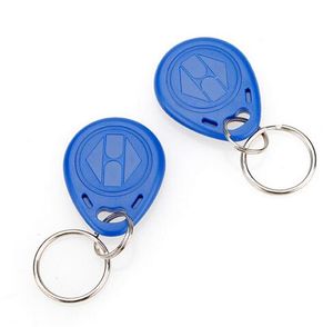 100 adet Anahtar Etiket Kartları ISO11785 TK4100 / EM4100 125 KHZ Özel ABS Anahtarlıklar Keyfob Plastik Etiketler RFID Erişim Kontrolü Anahtar Fobs