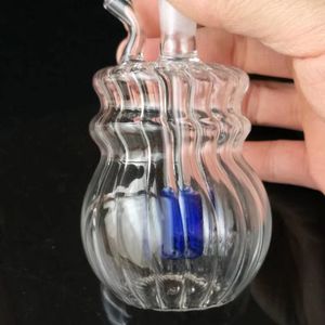 Roundness Hookh Glass Bongs Akcesoria, Rury do palenia szklane Kolorowe mini wielo- kolory Rury ręczne Najlepsza łyżka szklana rury