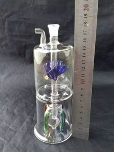 Schmetterlingswasserschlauchglas Bongs Zubehör Glasrauchrohre farbenfrohe Mini Multi-Farben Handrohre Bester Löffel