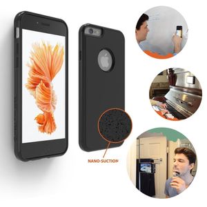 Anti-gravity Case for iphone 5 5s SE 6 6s 7 7 plus s6 s6 edge S7 edge Note 7 Magical Anti gravity Nano Suction Cover Phone Cases