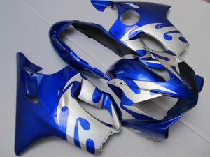 kit carenagem personaliza livre para Honda CBR600 f4I 04 05 06 07 carenagens azul prata definir CBR600F4I 2004-2007 OT16