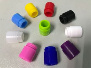 810 Wide Bore Silicone Disposable Drip Tip Colorful Mouthpiece Cover Rubber Test Caps with individual pack for TF12 TFV8 big baby 528 Tank