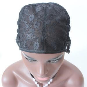 1PC Pergowa czapka do robienia peruk z regulowanym paskiem na tylnej czapce S/M/L Blueless dobra jakość