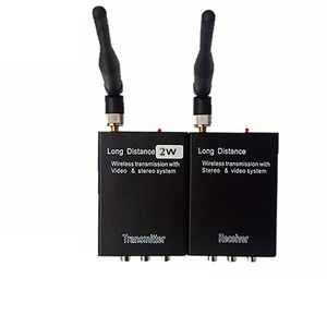 2W 3W 2.4G Wireless AV Video Sender + Receiver for cctv camera High Quality receiver China sender Suppliers