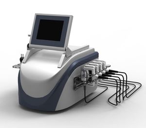 Yeni Tasarım 4 1 Profesyonel 40 K Ultrasonik liposuction Kavitasyon Vakum RF Cilt Bakımı Diyot Llipolaser Yağ Yakma Zayıflama Makinesi