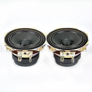 Freeshipping 2 pz 2.5 Altoparlante Full Range pollici 4 ohm 15 W Doppio altoparlante magnetico in acciaio HT Altoparlanti Home Theater