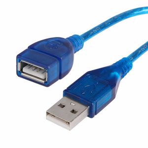 USB Extend Cable 1m 2m 3m / 9.8ft USB 2.0 Utöka kabelförlängningssladd - En man till en kvinna