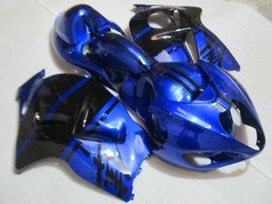 Bodywork Plast Fairing Kit för Suzuki GSXR1300 96 97 98 99 00 01-07 Blue Black Fairings Set GSXR1300 1996-2007 OT46