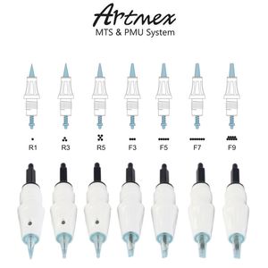 ARTMEX A3 V3 V8 V8 V9の交換メーキャップニードルのヒントカートリッジPMUシステム永久タトゥーボディアート