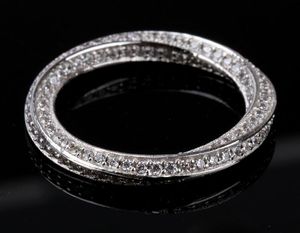 Victoria Wieck Luxury Classic Jewelry 925 Sterling Silver Full White Sapphire Circle CZ Diamond Gemstones Women Wedding Band Ring Gift
