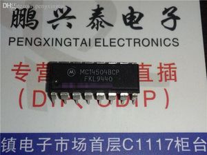 MC14504BCP、デュアルインライン16ピンディップパッケージ、集積回路/電子部品/ MC14504B、PDIP16。 IC