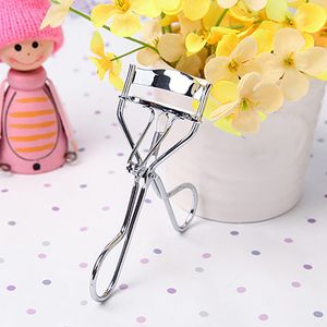 Wholesale-New arrival! Women Makeup Silicone Gasket Stainless Steel Eyelash Curler Cosmetic Beauty Tool