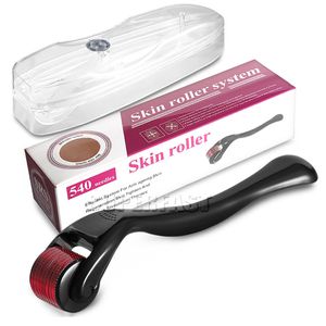 540 Micro agujas Derma Micro Aguja Skin Roller Dermatología Terapia Microneedle Dermaroller 0.5mm 1.0mm 1.5mm 2.0mm 3.0mm con caja al por menor en venta