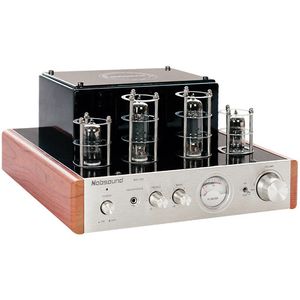 Freeshipping Nobsound MS-10D Hifi 2.0 Tube Amplifier Vaccum Home Audio Loudspeaker Amplifier 220V Version 25W*2