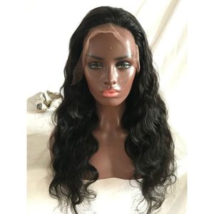 Wholesale baby curl natural hair for sale - Group buy human hair Full Lace Wig Brazilian Front Lace Wigs bleached knots deep curl wigs with baby hair and natural hairline