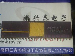 AM2960 / BXC, AMD Gold Powierzchnia ceramiczna Pakiet CDIP-48. Vintage mikroprocesor. Old CPU, procesor / komponent elektroniczny IC