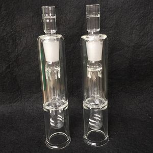 Glass Tool Mouthpiece Stem Water Bubbler 14MM Oil Rig PVHEGonG GonG Water Adapter For Solo Air