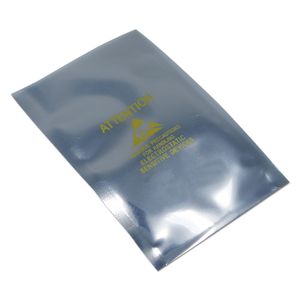 300Pcs Printed Open Top Translucent Plastic Anti Static Bag Electronic Component Packaging Storage Antistatic Pouch 5 Sizes