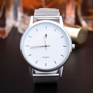 Fashion Brand Watches Women Girl Men Clover 3 Leaves Leaf Style Metal band Analog Quartz Wrist Watch A12