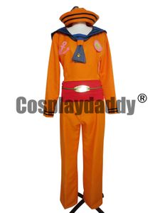 Jojo bizarra aventura josuke traje cosplay (marinheiro) festa uniforme