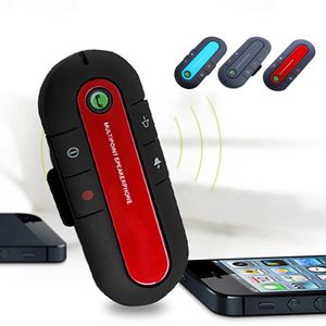 Bluetooth bilmonteringshus Handsfree FM-sändare MP3-spelare med USB-laddningsbälte Klippspänningsdisplay Micro SD TF-musikspel