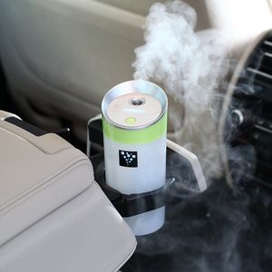 Ultrasonic Humidifier USB Car Humidifier Mini Aroma Essential Oil Diffuser Aromatherapy Mist Maker Home Office 300ML