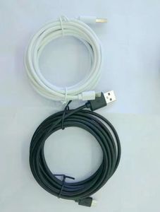 1m 1,5m 2m 3m 2.0a OD3.5 Micro USB-datum Laddare Synkronisera Kabel för smart telefon Svart Vit 100st / Lot