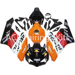 3 novo presente Para Honda CBR1000RR 2004 2005 04 05 ABS Carenagem Motorcycle Fairing Kit Carroçaria Laranja Clássico beleza v44