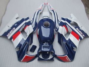 Gorąca Sprzedaż Plastikowy Zestaw For Cairing dla Honda CBR60O F2 91 92 93 94 Głębokie Blue White Fairings Set CBR600 F2 1991-1994 Oy24