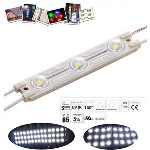 2017 Najnowsze moduły LED z wodoodporną wodoodporną IP65 SMD 5630 3 Diody LED Ciepłe / zimne białe czerwone niebieski zielony dla listu kanałowego DIY