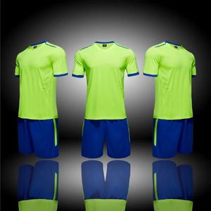 Mode-Team leere Fußball-Trikots-Sets, 2018 neue individuelle Fußball-Uniform, Training, Laufen, Fußball trägt Kurzarm-Laufoberteile mit Shorts