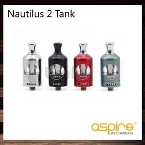 Aspire Nautilus 2 Tank 2ml Top Filling Pinpoint Airflow Control Atomizer med 0,7Hm 1,8Hm Nautilus BVC -spole