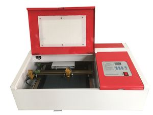 3020 40w 50w mini CO2 laser engrave and cut machine ,honeycomb work table for ABS , acrylic and other non-metallic materials