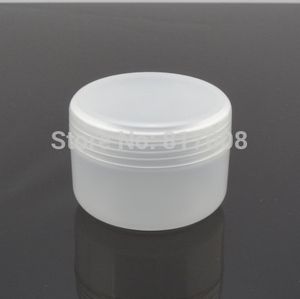 Großhandel: 20 g runde, leere Kosmetikbehälter aus PP, 20 ml transparentes Plastikglas, Plastikflaschen für Pharmazeutika, 100 Stück/Menge