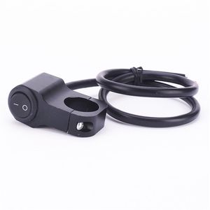 12v 10A Motorcycle CNC aluminium alloy Switches 7/8" 22mm Handlebar headlight Switch with 2 wires