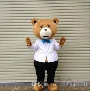 2017 Factory Direct Sale Deluxe Maskotki Teddy Bear Cartoon Cartoon Ubrania Niedźwiedź Kreskówka Kostium Lalki Rekwice