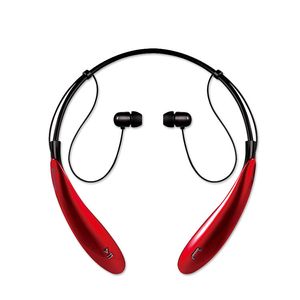 Nytt Sport Bluetooth Headset Headphones Wireless Stereo Flex Neckrem Bas Ljud Musik hörlurar till iPhone s Samsung