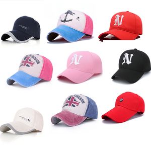 Frete Grátis Por DHL 23 Cor Das Mulheres Dos Homens Snapback Bonés de Beisebol Ao Ar Livre Chapéu de Sol Cap Esportes de Golfe Casquette Ajustável Casuais Cap repicado JH-1